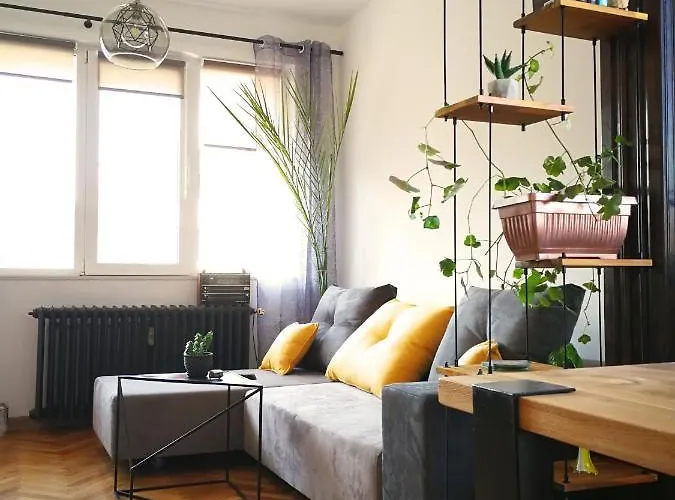 アパート Sunny Downtown For 4 *